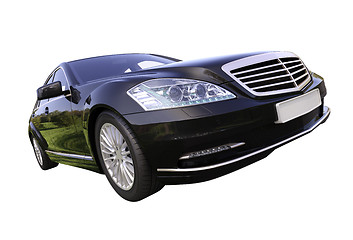 Image showing Modern luxury executive car