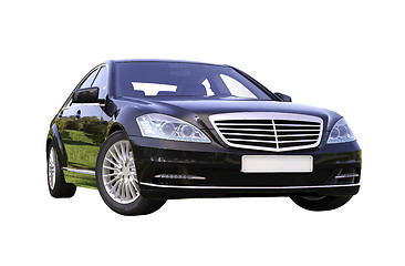 Image showing Modern luxury executive car