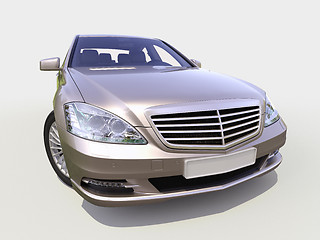 Image showing Modern luxury executive car