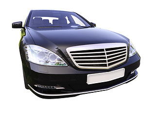 Image showing Modern luxury executive car