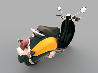 Image showing Classic scooter