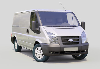 Image showing Commercial van