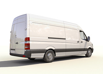 Image showing Commercial van