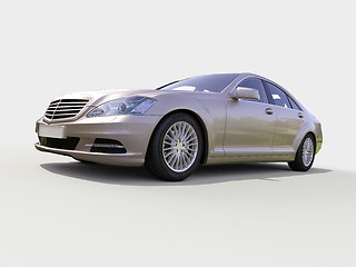 Image showing Modern luxury executive car