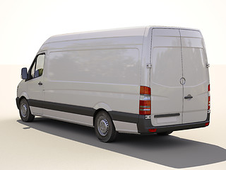 Image showing Commercial van