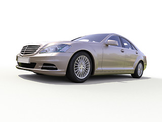 Image showing Modern luxury executive car