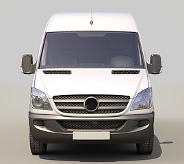 Image showing Commercial van