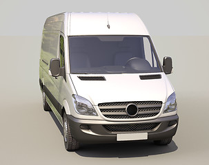 Image showing Commercial van