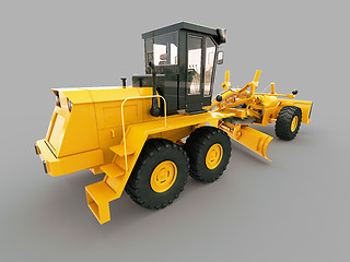 Image showing Modern grader 