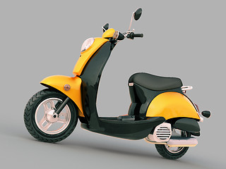 Image showing Classic scooter