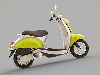 Image showing Classic scooter