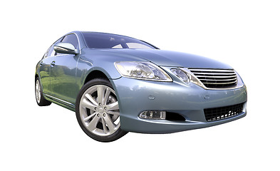 Image showing Modern luxury car isolated