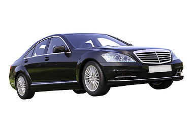 Image showing Modern luxury executive car