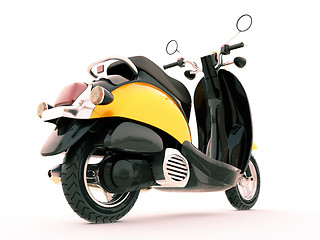 Image showing Classic scooter