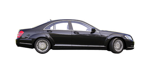 Image showing Modern luxury executive car