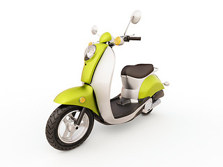 Image showing Classic scooter