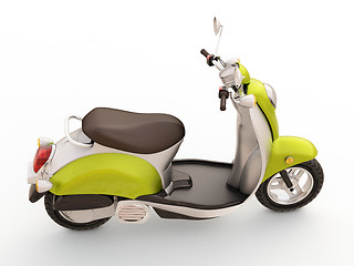 Image showing Classic scooter