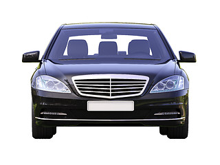 Image showing Modern luxury executive car