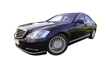 Image showing Modern luxury executive car