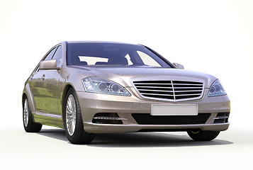 Image showing Modern luxury executive car