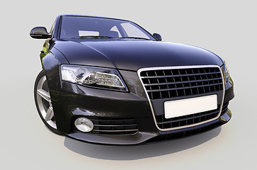 Image showing Modern luxury car