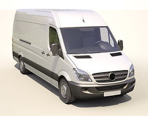 Image showing Commercial van