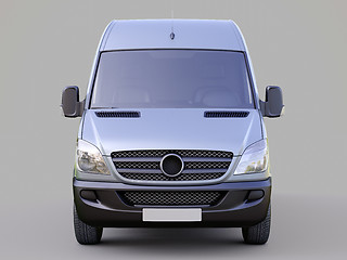 Image showing Commercial van