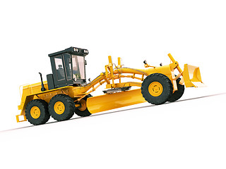 Image showing Modern grader 