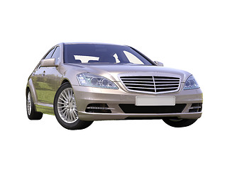 Image showing Modern luxury executive car