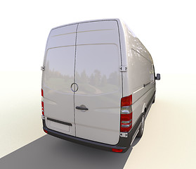 Image showing Commercial van