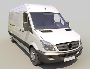 Image showing Commercial van