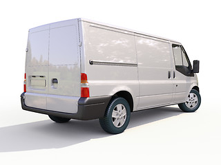 Image showing Commercial van