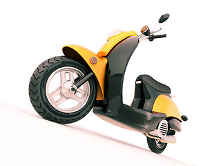 Image showing Classic scooter