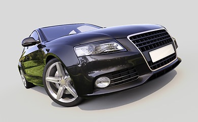 Image showing Modern luxury car