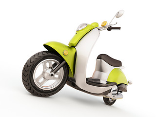 Image showing Classic scooter