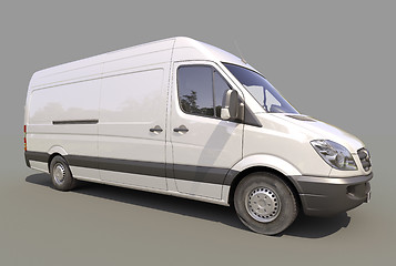 Image showing Commercial van