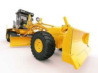 Image showing Modern grader 