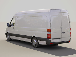 Image showing Commercial van