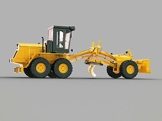 Image showing Modern grader 