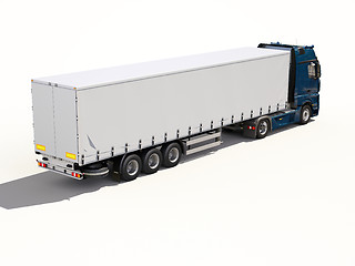 Image showing Semi-trailer truck