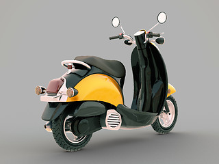 Image showing Classic scooter