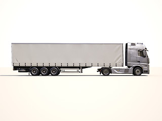 Image showing Semi-trailer truck