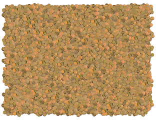 Image showing Lentils background. From The Food background series