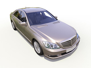 Image showing Modern luxury executive car