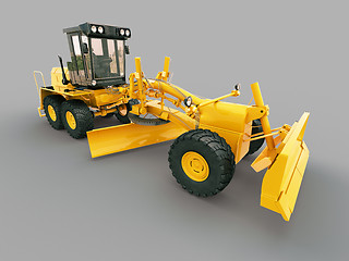 Image showing Modern grader 