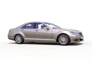 Image showing Modern luxury executive car