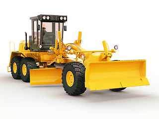 Image showing Modern grader 