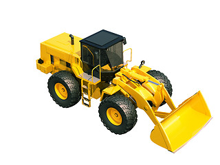 Image showing Front loader isolated