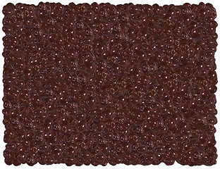 Image showing Chocolate raisins background. From the Food background series