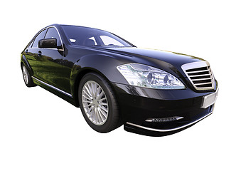 Image showing Modern luxury executive car